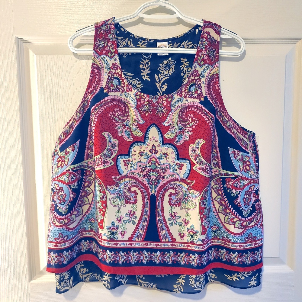 Bila Paisley Top - XL